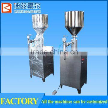 Semi automactic filling machine, cream and liquid filling machine