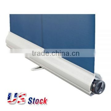 US Stock-High Quality Dismountable Base Adjustable Roll Up Banner Stand (39" W x 86.7" H) (Stand Only)