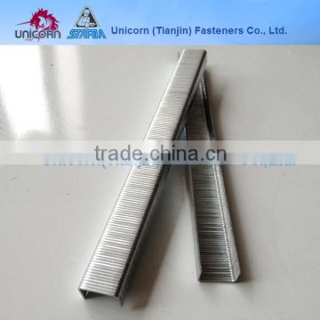 US standard 84/AD staples 3/8 leg,galvanized steel frame staples