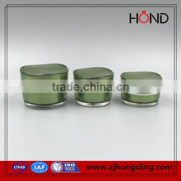 15g 30g 50g Luxury lotus leaf acrylic jar for cosmetic;plastic container,cosmetic product,acrylic cream jar