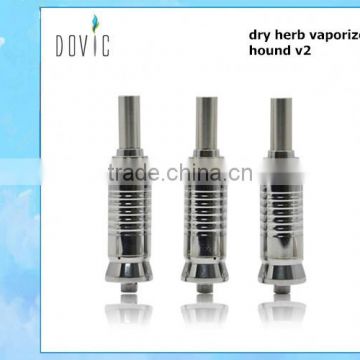 the newest product dry herb vaporizer atomizer hound v2 atomizer
