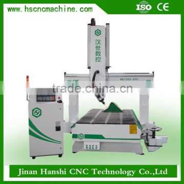 top selling woodworking router with low price HS1325 4 axis wooden machine 3d mould cnc router