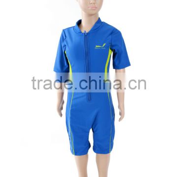 Wholesale Customized high quality sportswear children one piece swimsuit for boys Kids sports one piece swimwear