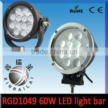 high lumens led offroad light 9-32v , 60w 4200lm led ip68 floodlight RGD1049 bulldozer led work light ,off road lights trucks