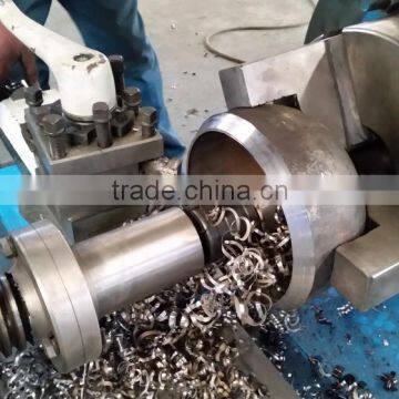 steel pipe end groove machine