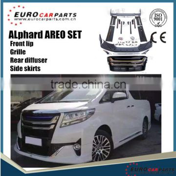 HOT SALE/ For TOYOT ALP-hard AREO 2016 style AREO SET 2015 YEAR UP CAR BUMPER