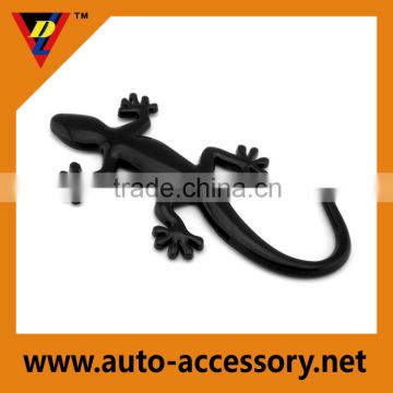 black gecko car decoration abs 3d logo