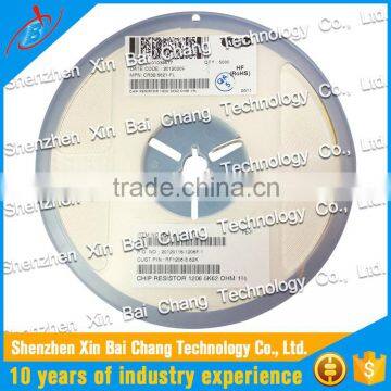 Solid Structure IEC Standard 1% 332K Thick Film SMD Resistor 1206