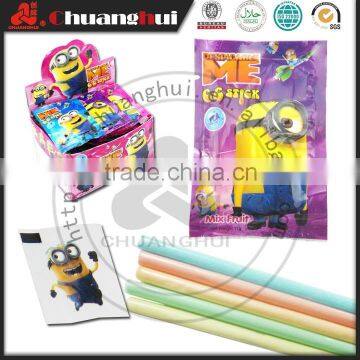 Despicable Me Tattoo CC Stick Candy Minions CC Straw Candy