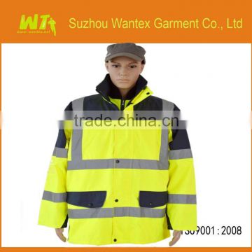detachable lining twinset parka safety jacket winter jacket
