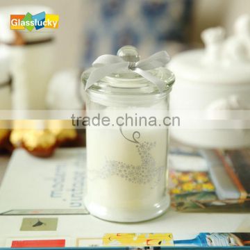 wholesale hurricane candle holder with glass lid for wedding decor and ceremony