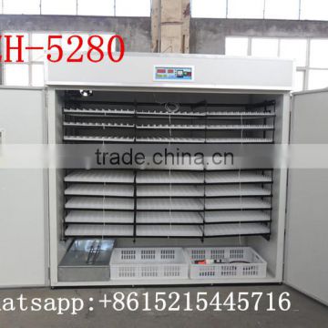 ZH-5000 High hatching rate 5280 egg automatic egg incubator price/chicken brooder/egg incubator china
