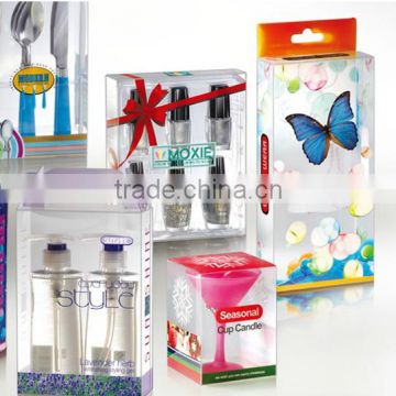 China supplier plastic pvc gift boxes