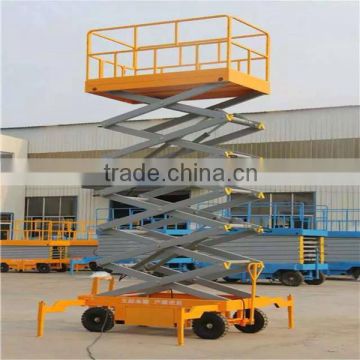 Hot sales in USA 4-20m hydraulic mobile electric scissor lift tables