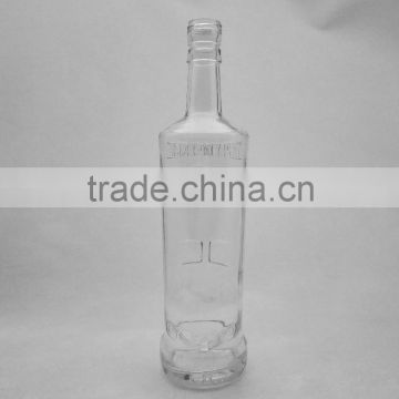 Clear liquor bottle 70cl