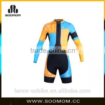 2016 new design long sleeve cycling skinsuit