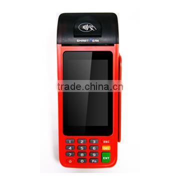 portable handheld android terminal with printer