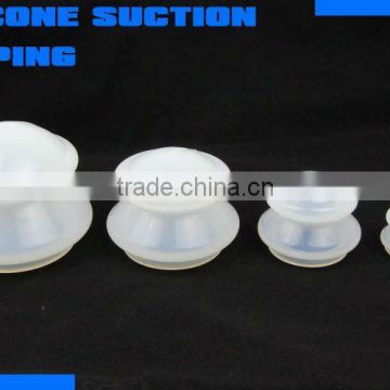 Silicone rubber cupping jar/ Silicone suction cupping set-4