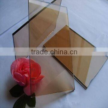 Supply 4-12mm Euro Bronze Glass high quality bronze float glass