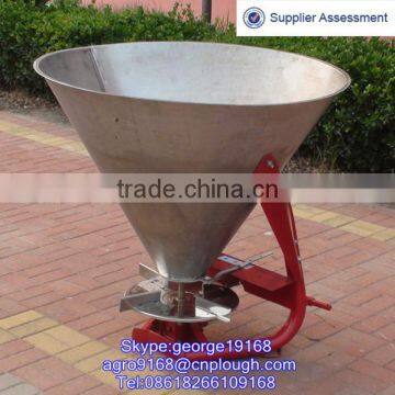 Stainless steel tank fertilizer granular spreader