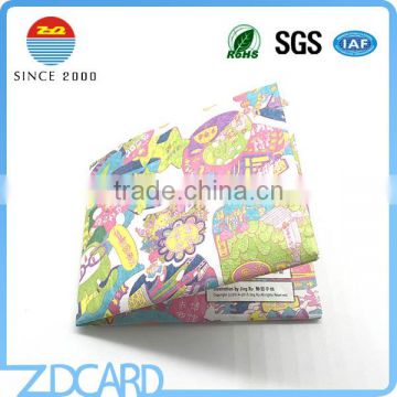 Anti-tear and Washable Special Paper Rfid Shielding Wallet for Young