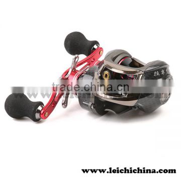 Low profile design with the streamlined shape bait casting reels