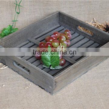 Top grade vintage wooden vegetable crates for kitchen