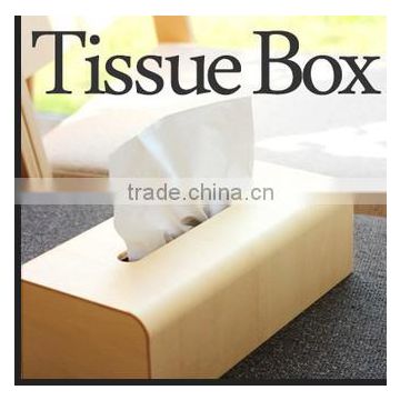 mini wooden tissue box