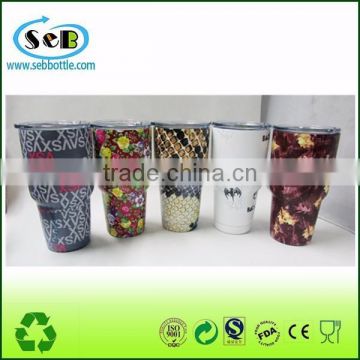 Factory manufacturing hot selling double wall stainless steel tumbler