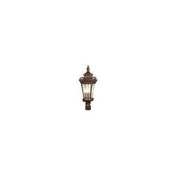 Professional European Classic Outdoor Gate Post Light For Decorative