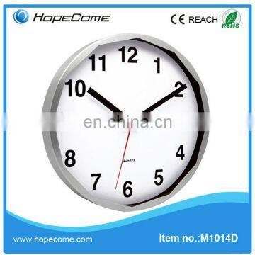 (M1014D) 14 inch wall clock factory clock factory talking clock for blind