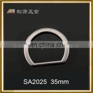 SA2025 Nickel free Hot selling d ring for garment/bags accessory