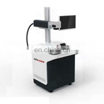 2019 hot sale powerful China OEM Factory animal ear tag desktop fiber laser marking machine 100w