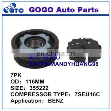 High quality air conditioning DENSO 7SEU16C compressor clutch compressor magnetic clutch for MERCEDES B ENZ