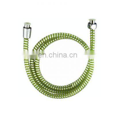 Green 150CM PVC Plumbing Shower Hose with REACH certificate