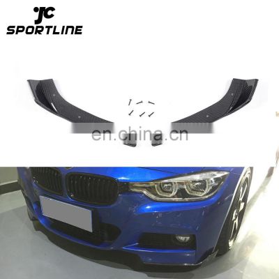 M2 Style Carbon Fiber Car Front Splitters for BMW F30 M Sport Sedan NEW 3 Series 13-17