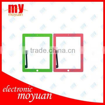 Colorful digitizer touch screen replacement for ipad 3 touch screen digitizer glass