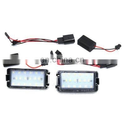 Car Styling LED License Plate Light Lamp For Seat Leon 1M Altea Arosa Cordoba MK1 MK2 Ibiza Toledo 5P Auto accesories