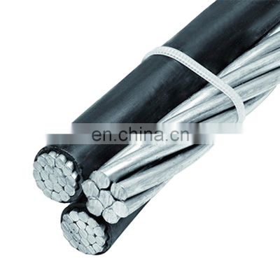 hot sell 2*25+1*25 ABC cable aluminum overhead cable XLPE insulated cable
