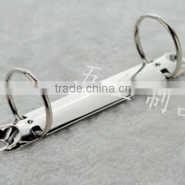 2016 high quality metal two ring clip for folders