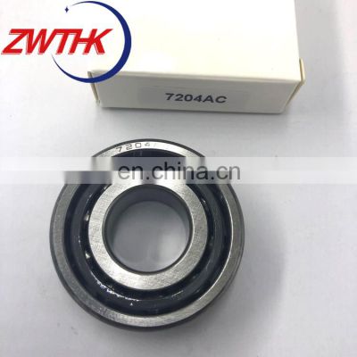 High precision angular contact ball bearing 7010 bearing