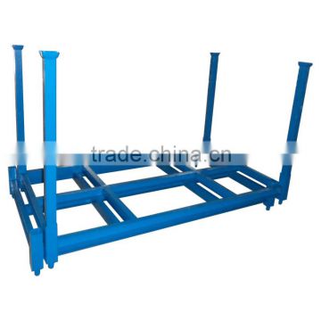 best-selling stackable and foldable stacking pallet with powder coating or galvanized