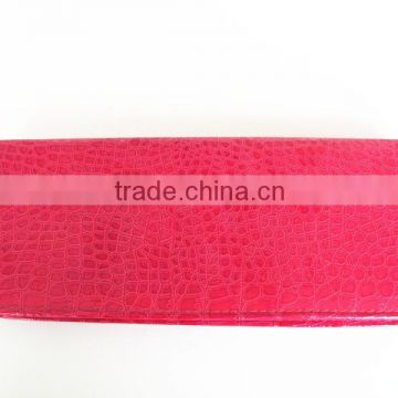 Red color Hair scissor leather case for pet scissors