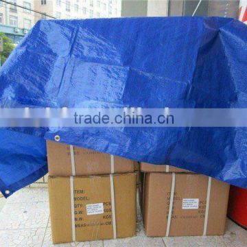 good quality pe tarpaulin with plastic corner and eyelet for tent cover