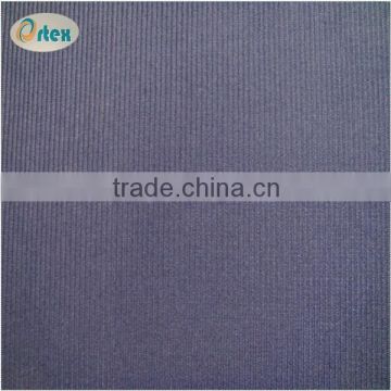 China supplier 100 polyester 2*2 rib knitting fabric
