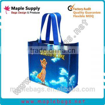 3D effect non woven shopping bag with handle