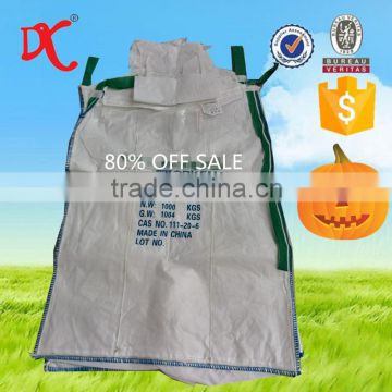 Test Guaranteed Halloween Discounted Strong Large Plastic Big Bag 1 ton 1.5 ton for Seabacic Acid