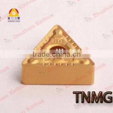zhuzhou carbide indexable insert TNMG for cnc cutting machine