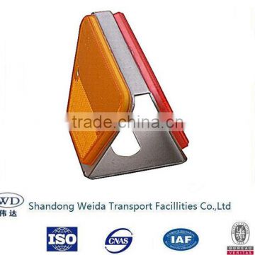 Trapezoid Highway Guardrail Plate reflective delineator