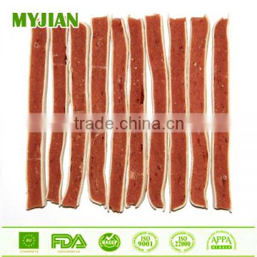 Pollock Duck Sandwich Duck Jerky for Dog Dry Natural Pet and Dog Food Factory Manufacturer Dog Treat Dog Training Treat